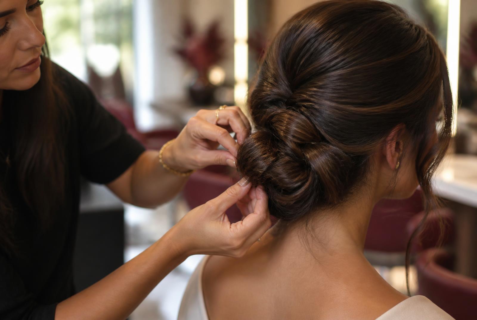 Profissional atendendo um cliente